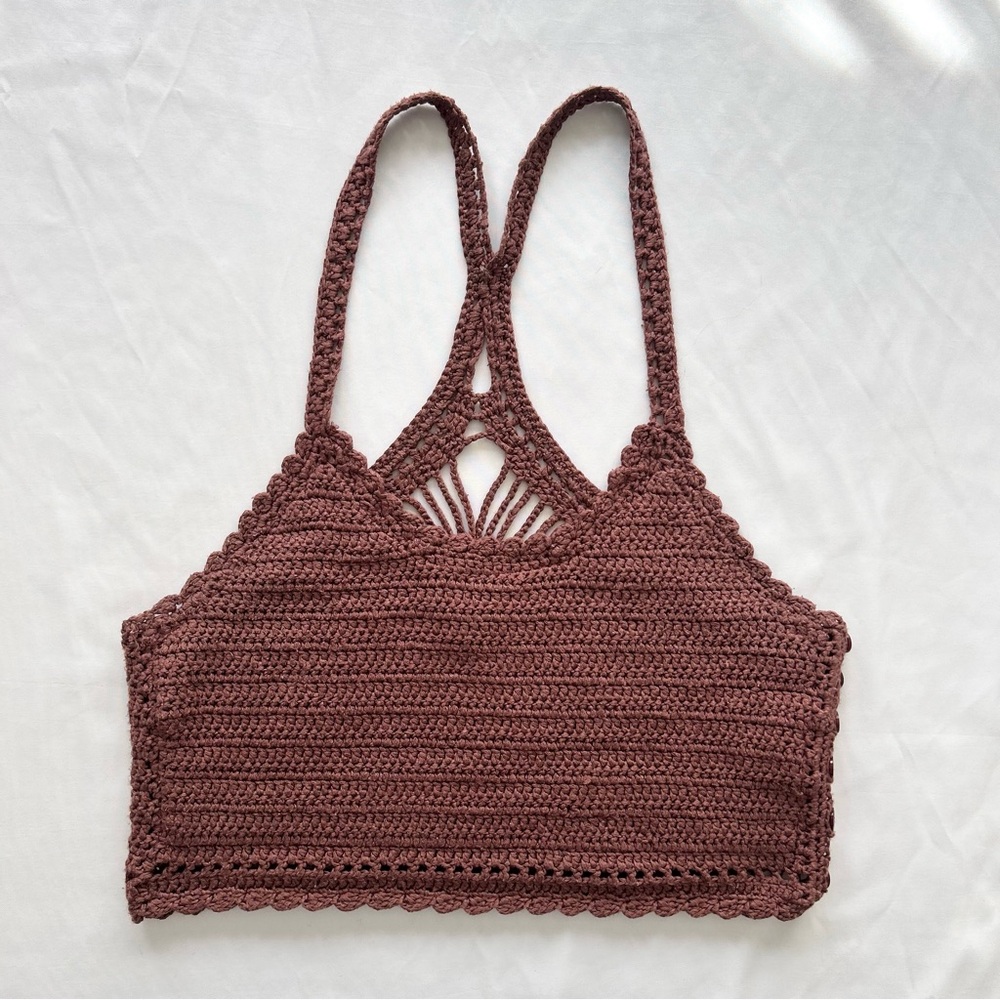 Tilly’s Knit Crochet Top - Picture 2 of 6
